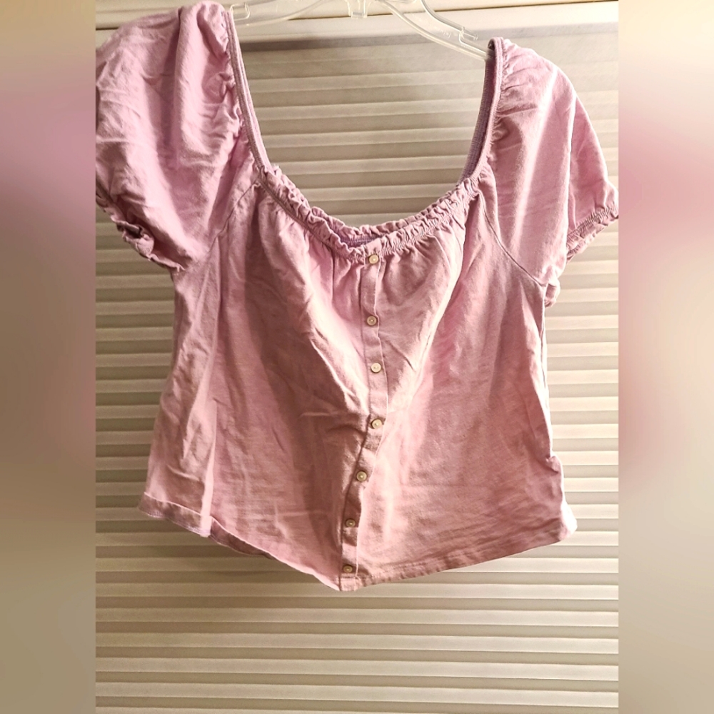 Lilac American Eagle Top 💜